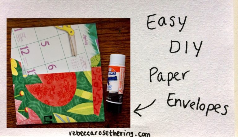 Easy-DIY-Paper-Envelopes